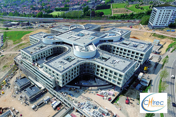 Brusel - nemocnica (100 000 m²)